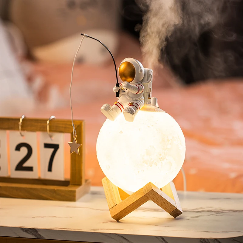 Humidificateur d'air veilleuse en forme de lune