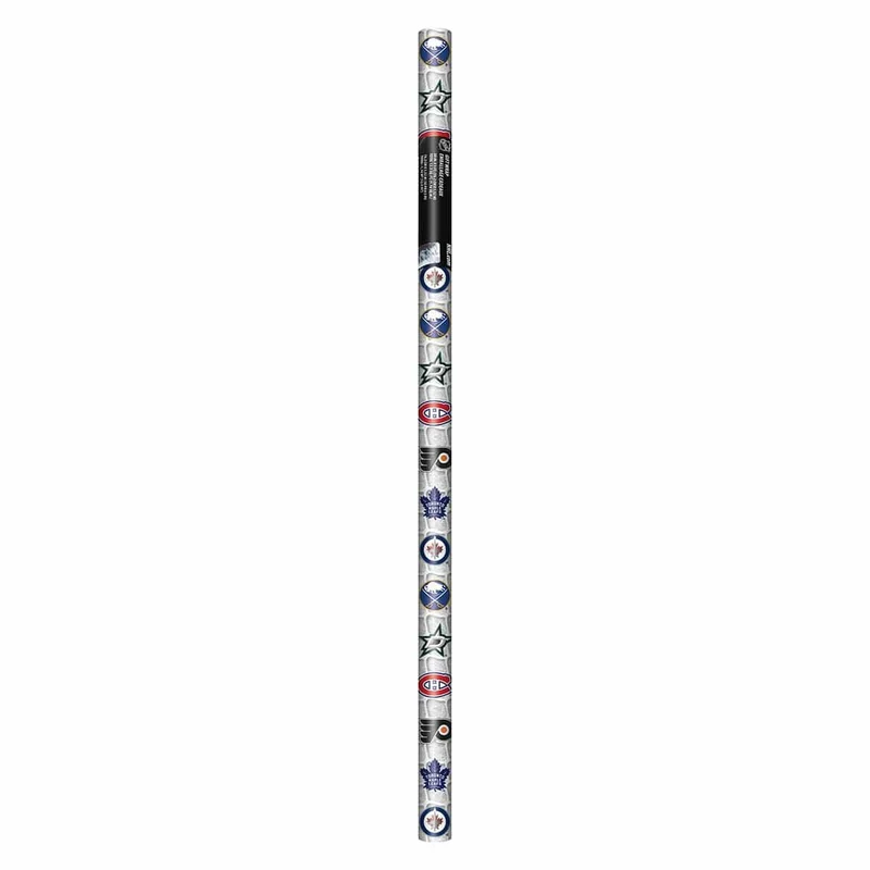 Hockey NHL Gift Wrap Roll, 5 ft