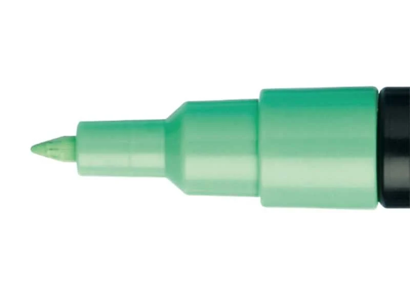 Marqueur posca - pointe extra-fine 0,7 mm - Vert clair- PC1M