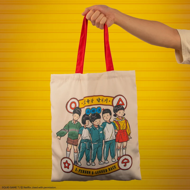 Retro Korean Playtime Tote Bag