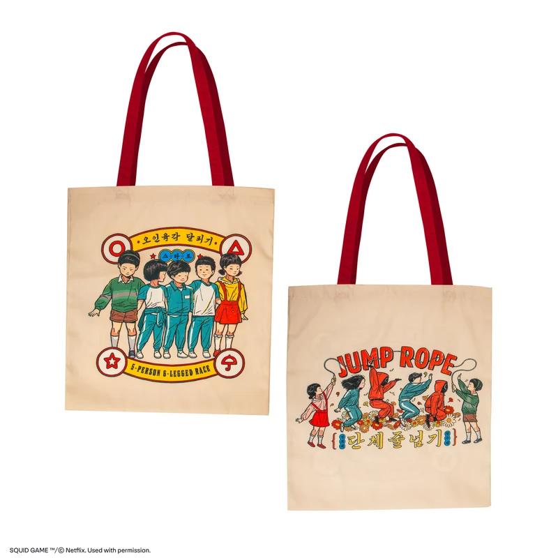 Retro Korean Playtime Tote Bag