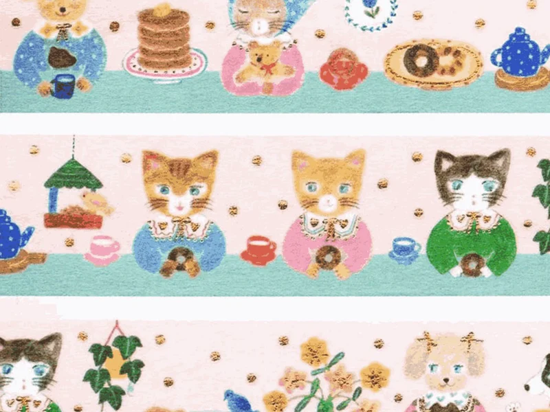 Masking Tape Chatons Snake time - Aiko Fukawa