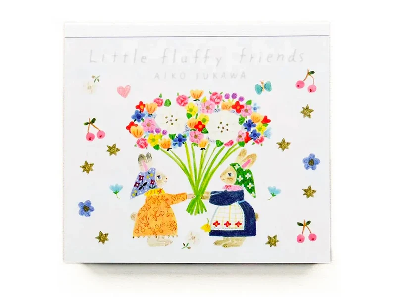 Bloc mémo - Little Fluffy Friends