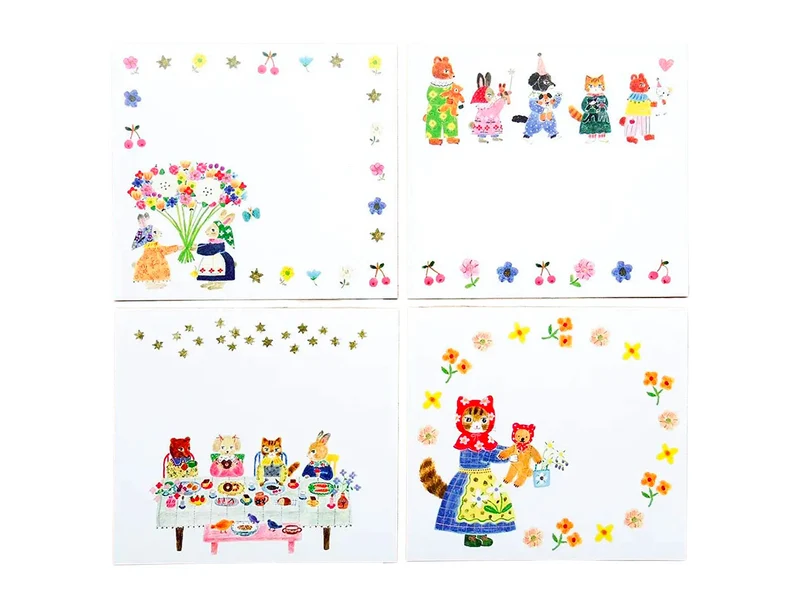Bloc mémo - Little Fluffy Friends