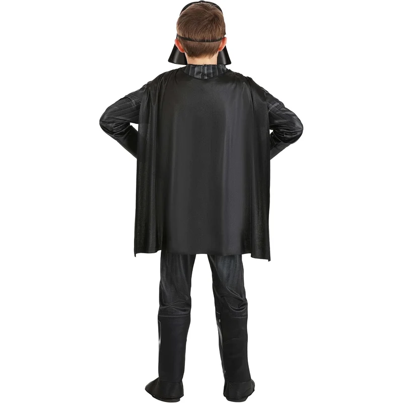 Disney Darth Vader Costume for Kids, Star Wars, Black Padded Jumpsuit