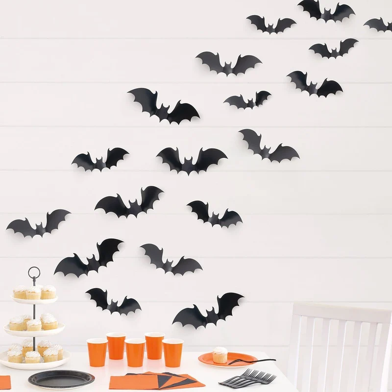 Flying Bats Wall Decorating
