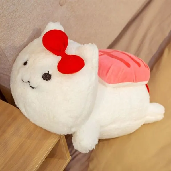 Peluche sushi cat