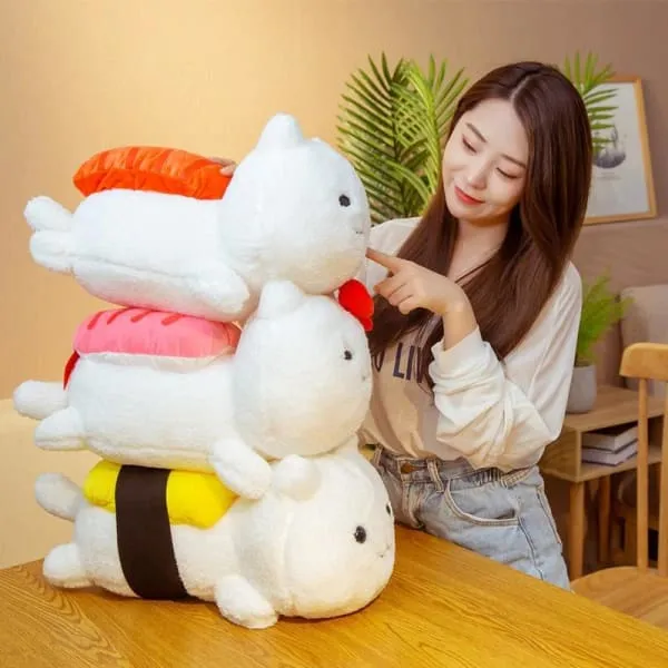 Peluche sushi cat