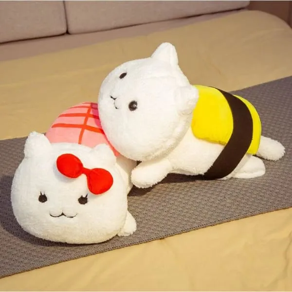 Peluche sushi cat