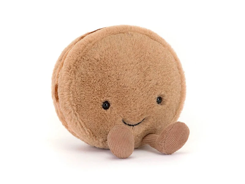 Peluche Amuseables Mona Macaron au Chocolat - Jellycat
