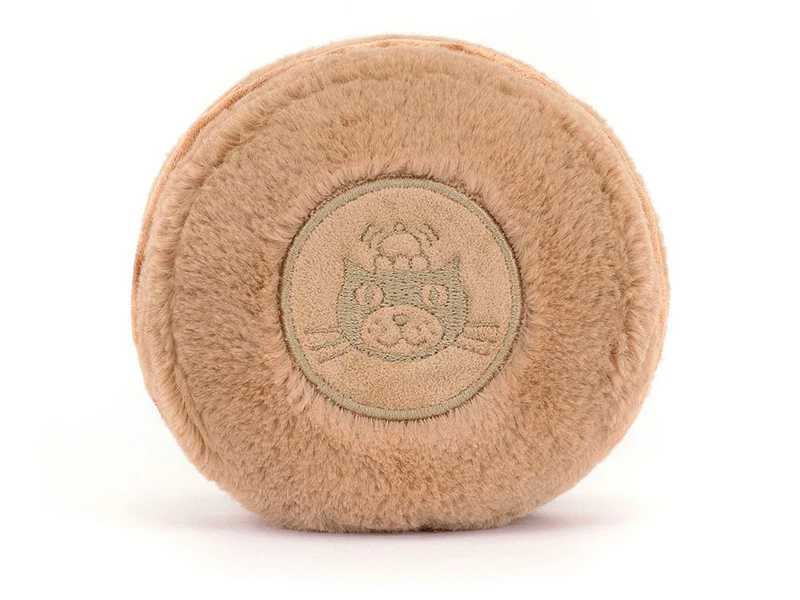Peluche Amuseables Mona Macaron au Chocolat - Jellycat