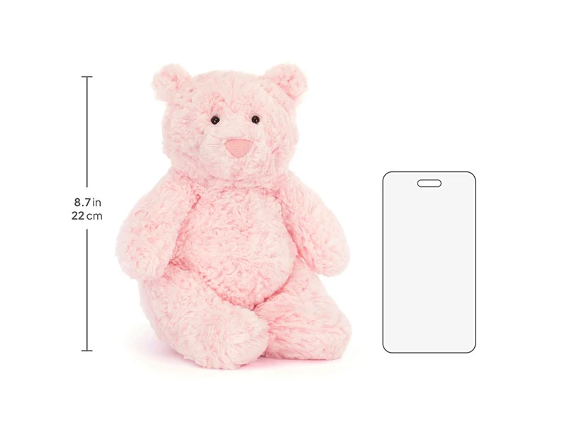 Peluche Ours rose Leola Medium - Jellycat