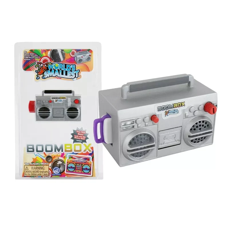 World's Smallest Boom Box - it works!