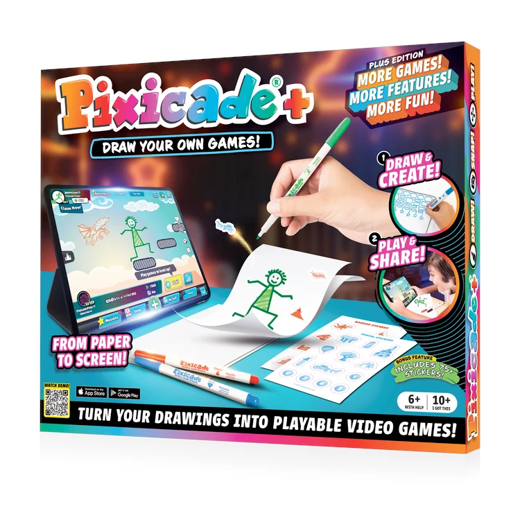 Pixicade+ Draw Your Own Games