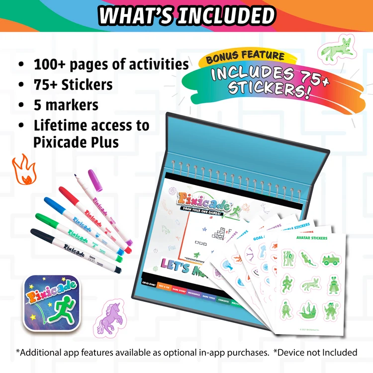 Pixicade+ Draw Your Own Games