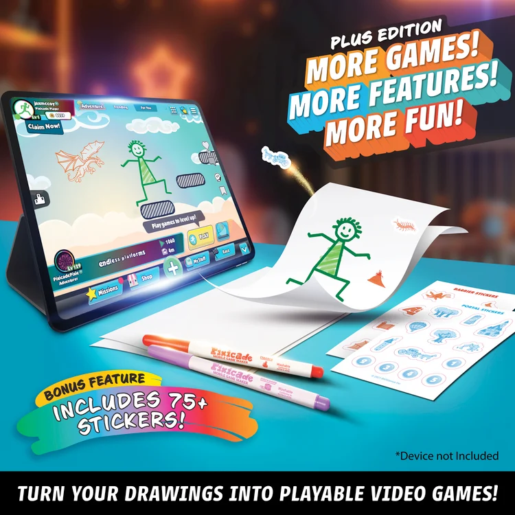 Pixicade+ Draw Your Own Games