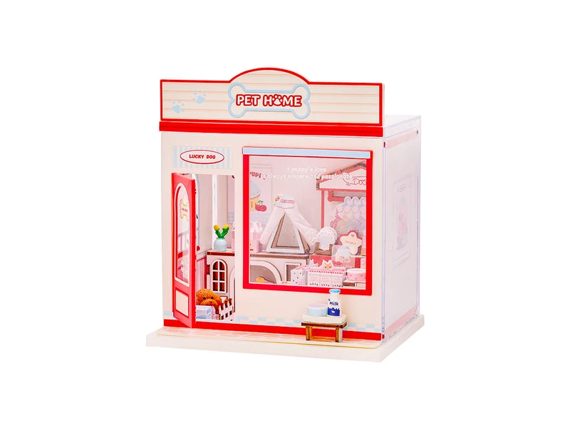 Maquette Mini Shop DIY - Maison des petits animaux - I-Total