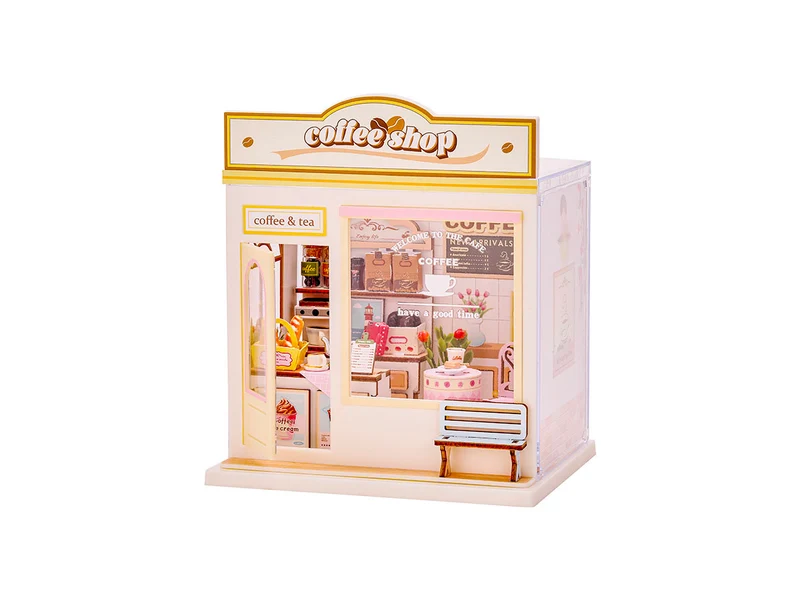 Maquette Mini Shop DIY - Coffee Shop - I-Total