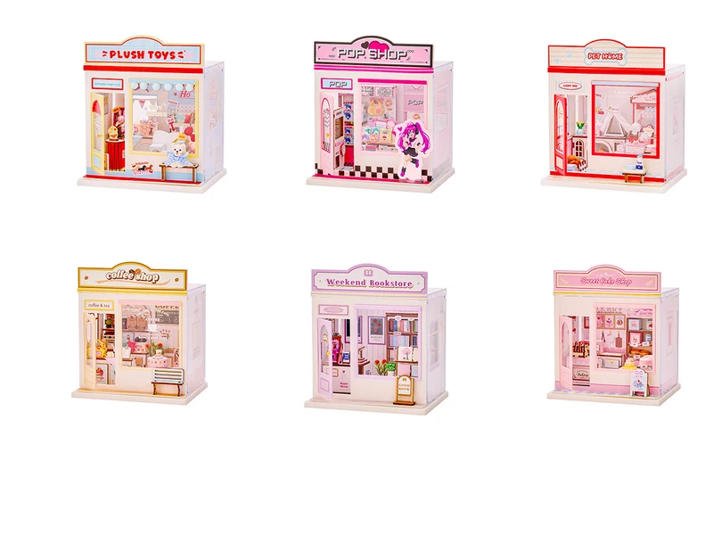 Maquette Mini Shop DIY - Bar à yaourts gourmands - I-Total