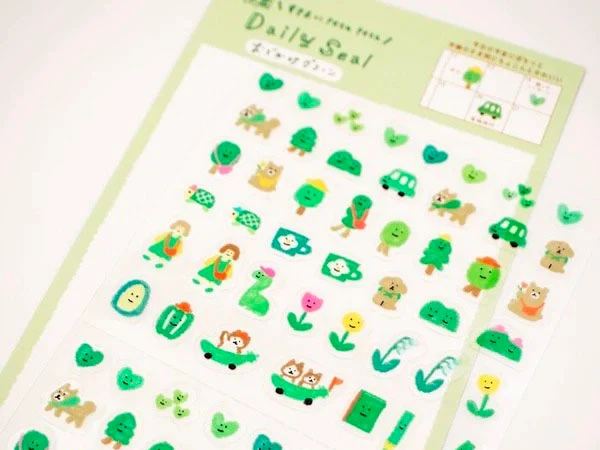 Mini Stickers Greenlife - Daily Seal