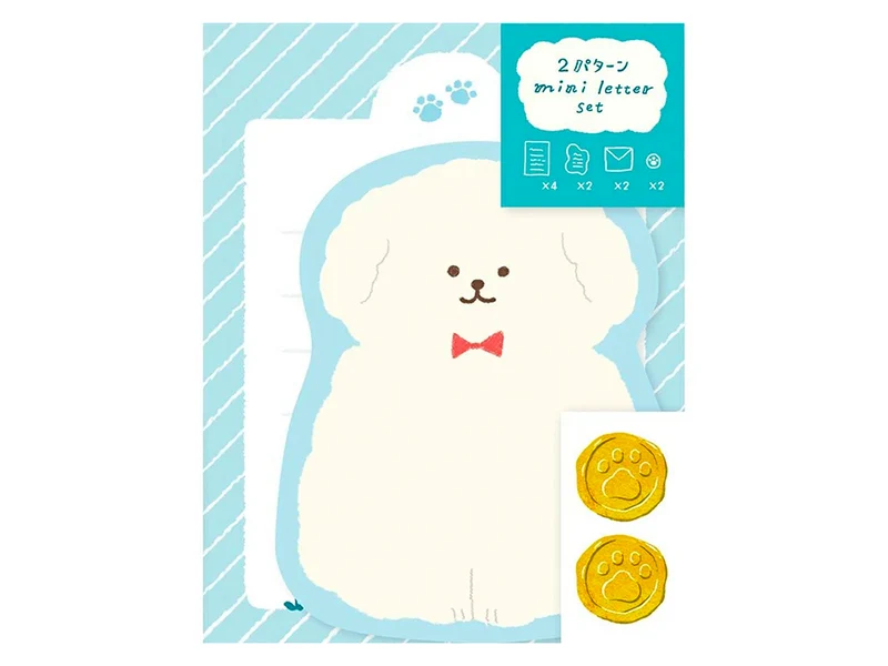 Set de mini Lettres - Chien Fluffy