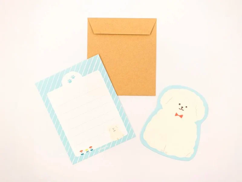 Set de mini Lettres - Chien Fluffy