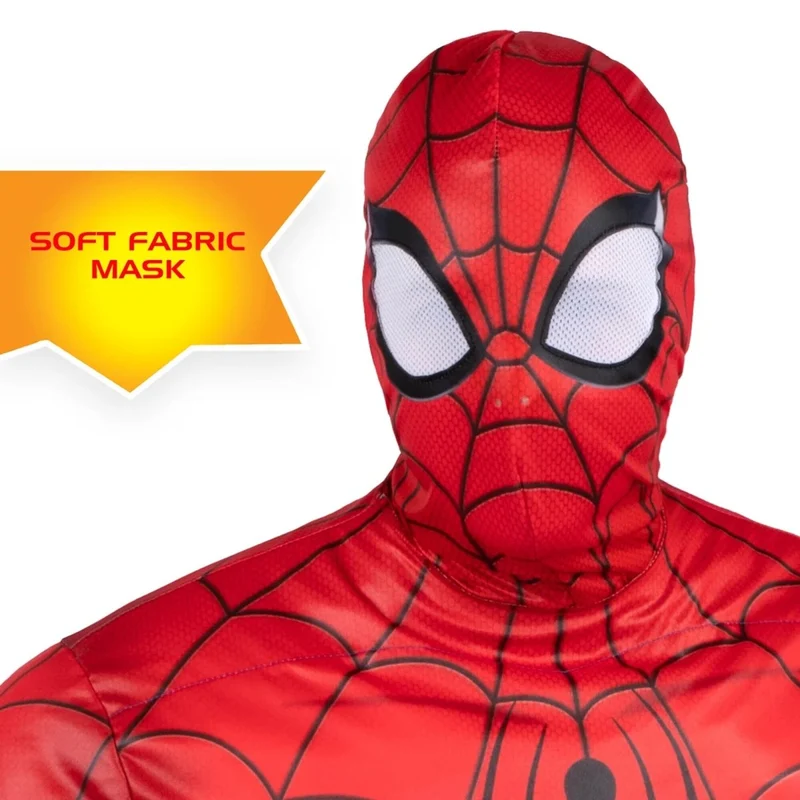 Marvel Spider-Man Costume for Adults, Padded Jumpsuit
