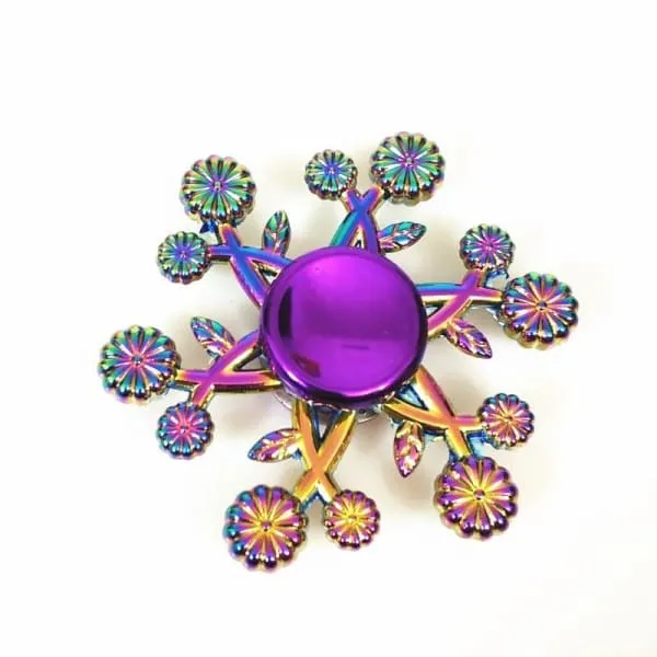Hand Spinner Fleurs Multicolor