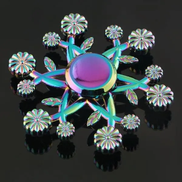 Hand Spinner Fleurs Multicolor
