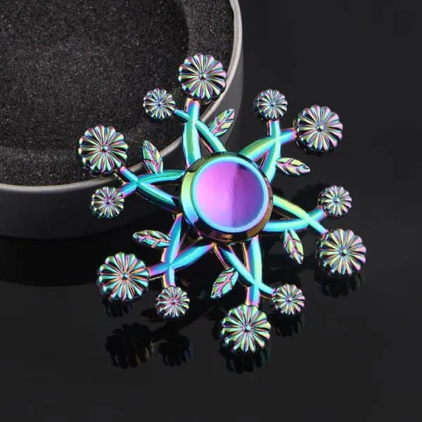 Hand Spinner Fleurs Multicolor