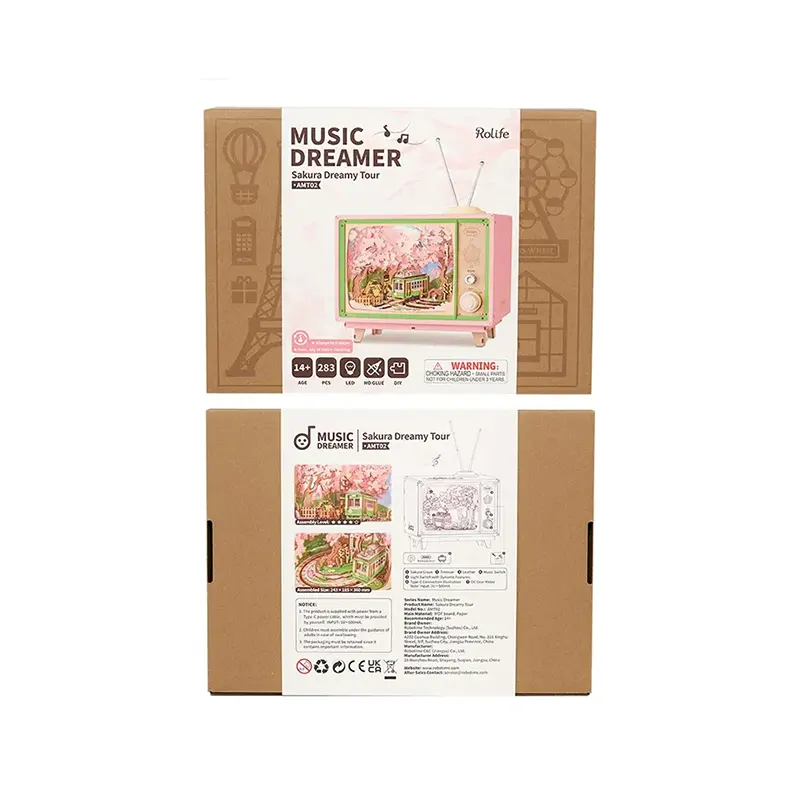Sakura Dreamy Tour Music Box DIY Kit