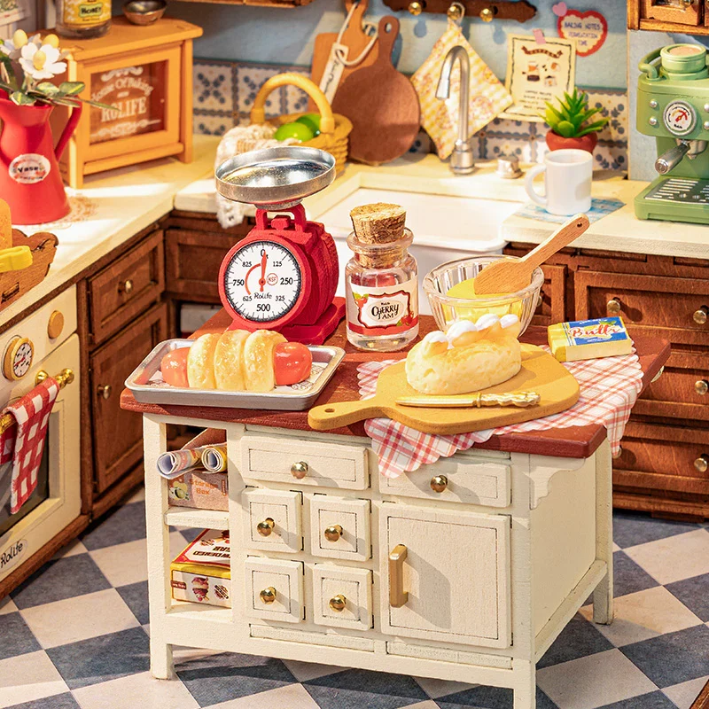 Baking Kitchen Mini House DIY Craft Kit