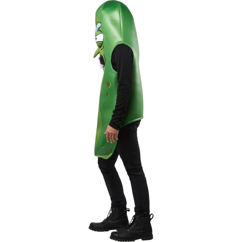 Pickle Rick Costume for Adults, Rick and Morty, Overhead Tunic