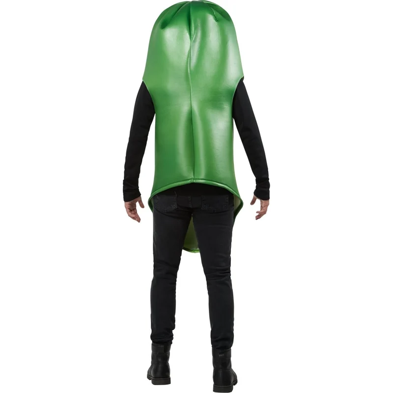 Pickle Rick Costume for Adults, Rick and Morty, Overhead Tunic