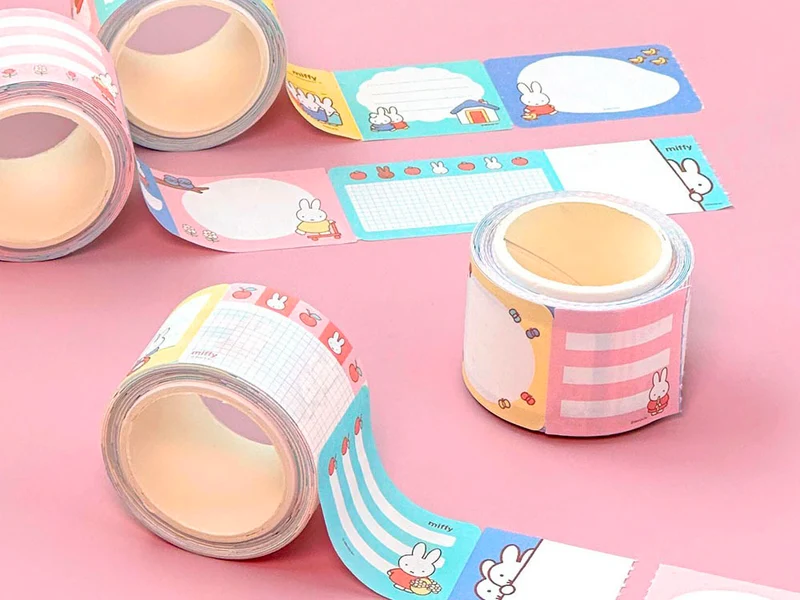 Rouleau de notes adhésives détachables Miffy