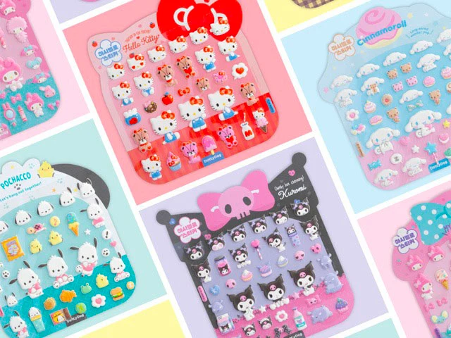 Stickers puffy Sanrio - Cinnamoroll