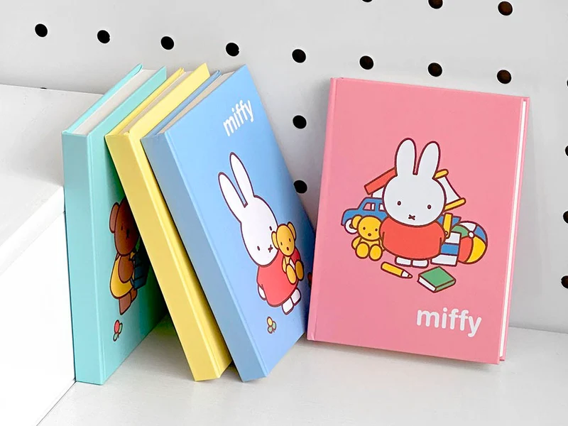 Mini carnet Miffy Ami- Jaune