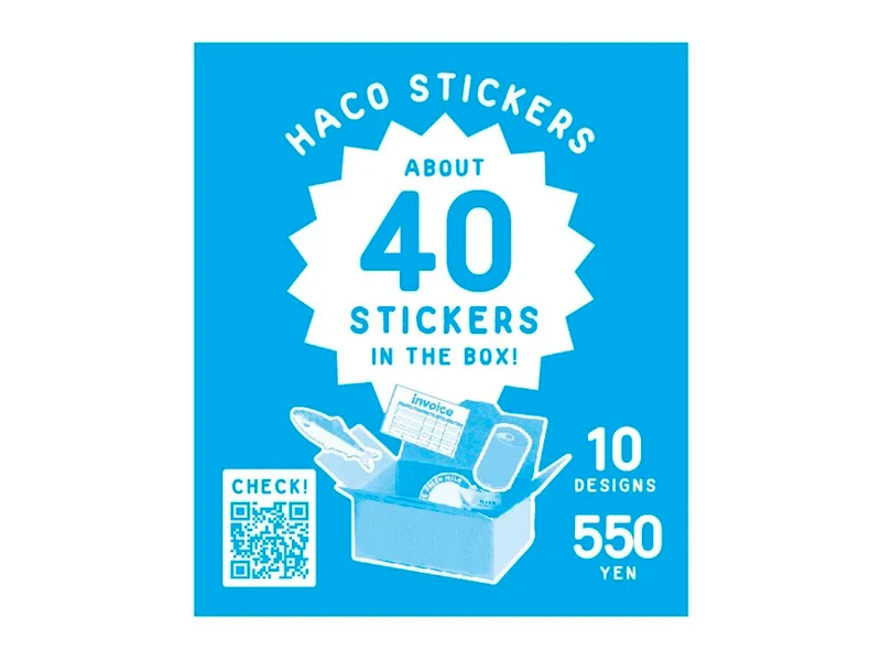Boite d'autocollants décoratifs Veggies Market - Haco Stickers