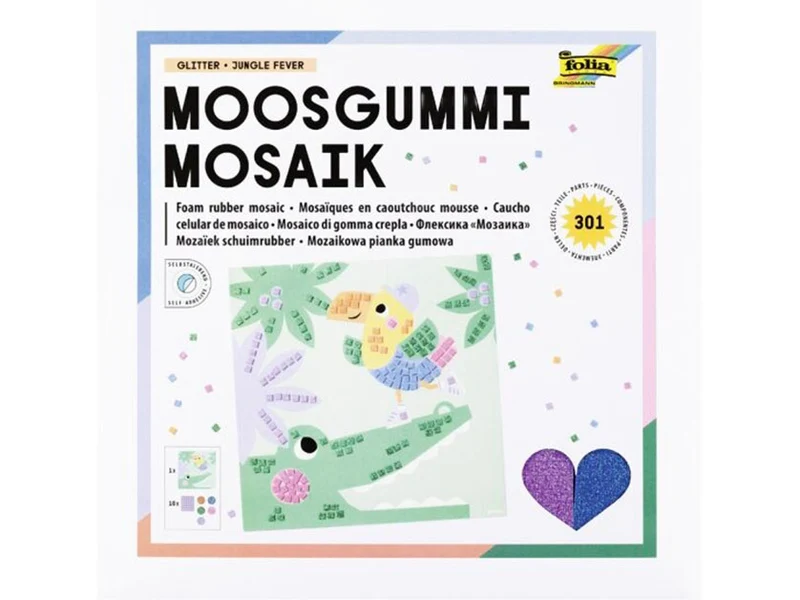Mosaïque en caoutchouc mousse - Jungle Fever - Folia