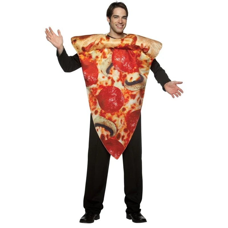 Get Real Pizza Slice Costume for Adults