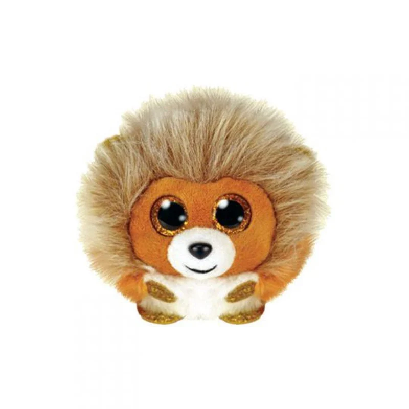 TY Puffies Plush, 4 in, Cesar the Lion