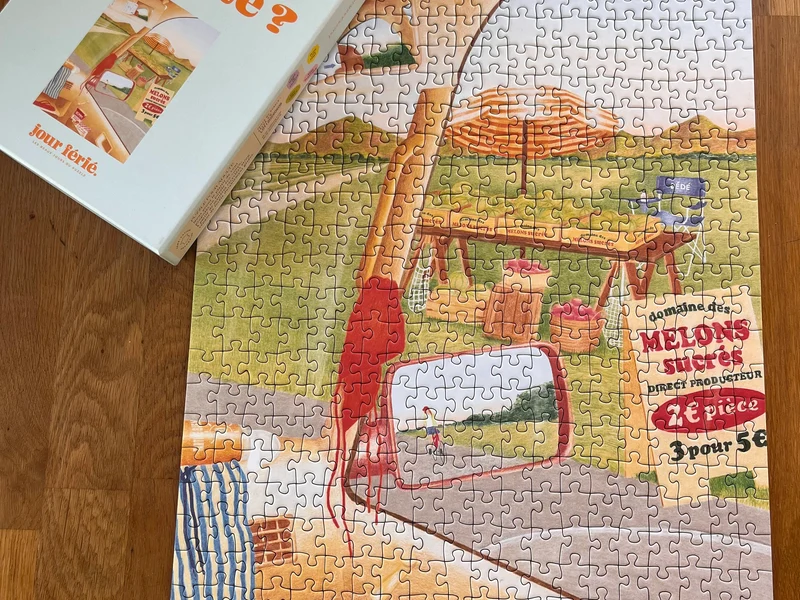 Puzzle On s'arrête ? 500 pcs - Jour Férié