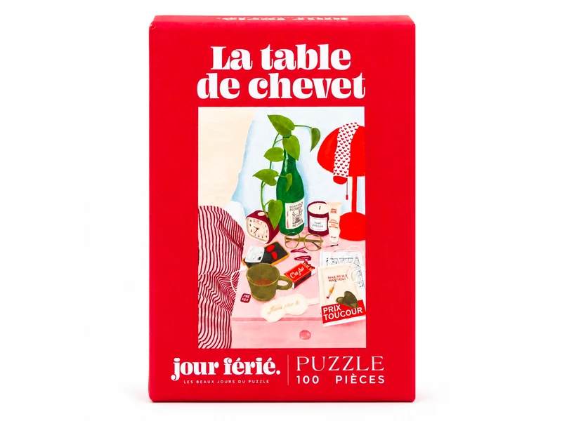 Mini Puzzle La table de chevet - 100 pièces - Jour Férié