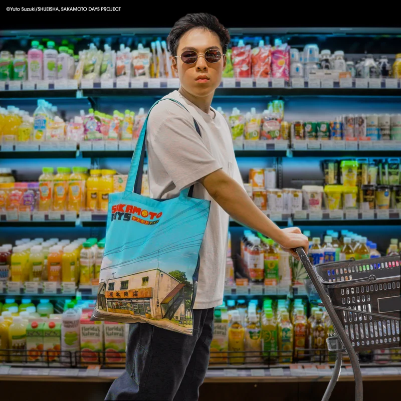 Sakamoto's Day and Night Tote Bag