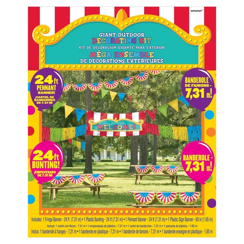 Carnival Giant Outdoor Decorating Kit