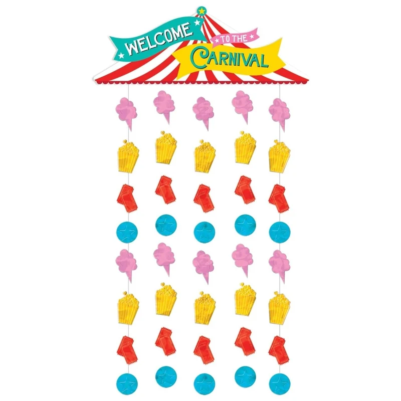 Carnival Doorway Curtain, 39 x 77 in