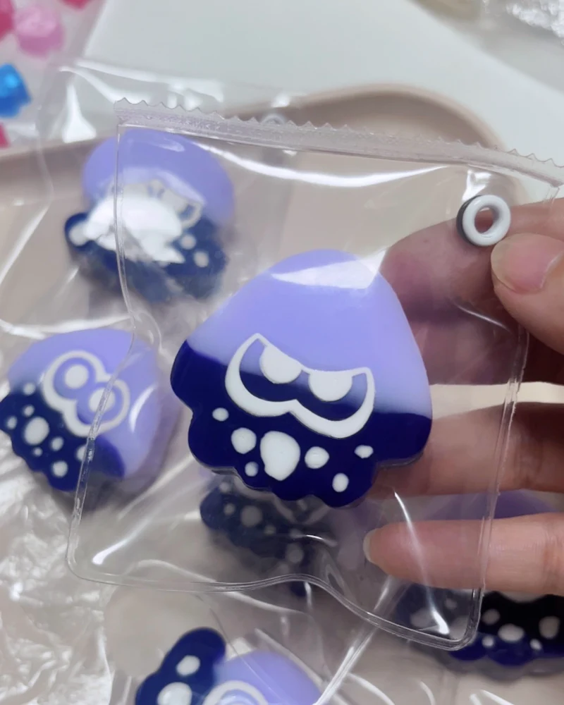 3 Pcs Splatoon Squishy Stress Relief Decompression Toy