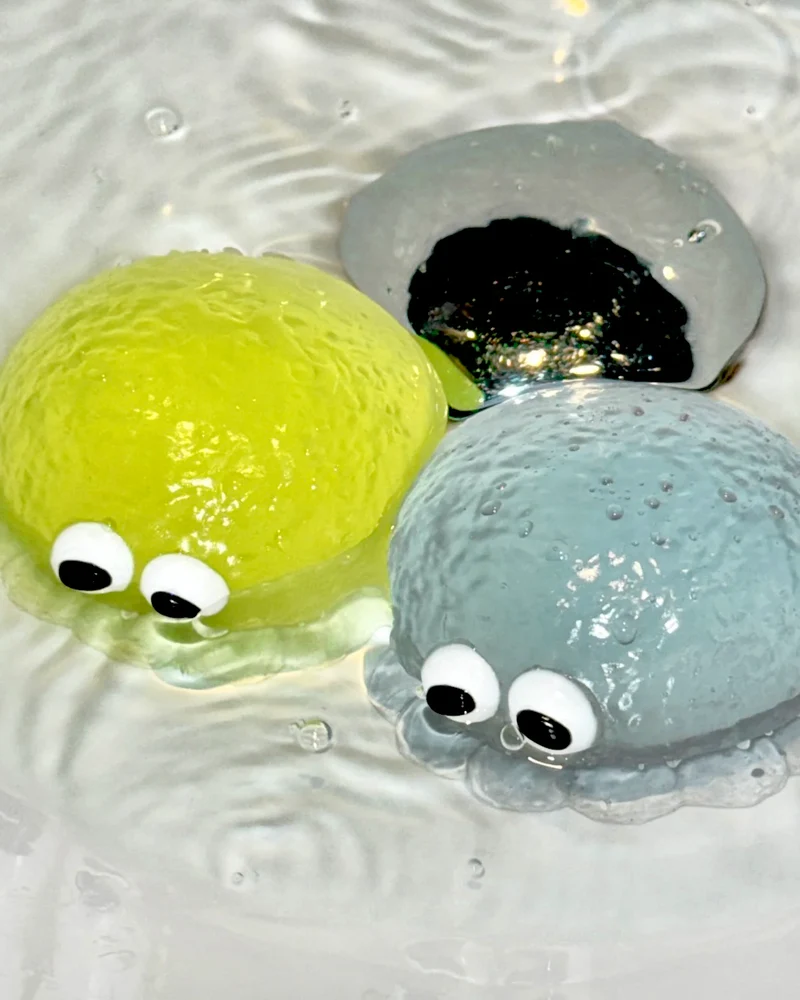 Translucent Octopus Squishy Stress Relief Decompression Toy