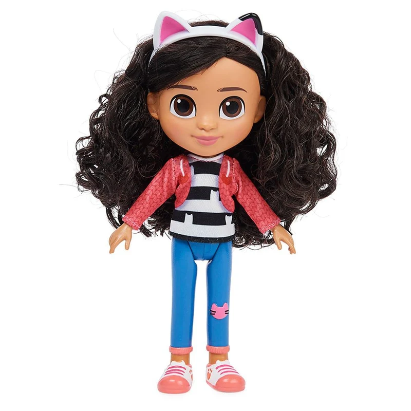Gabby's Dollhouse Doll, 8 in, Removable Cat Ears