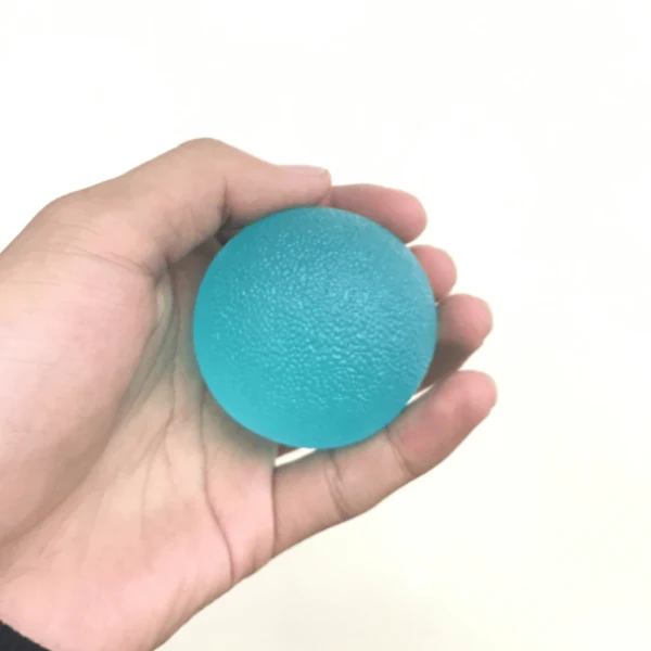Balle Anti-Stress Grip Cyan